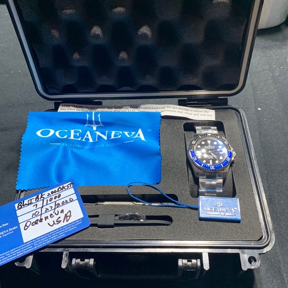 Oceaneva Deep Marine Explorer II Watch Automatic - Picture 2 of 16